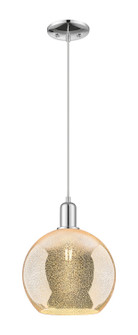 Arcadia One Light Mini Pendant in Polished Chrome (405|716-1P-PC-G128-10)