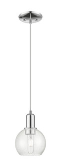 Arcadia One Light Mini Pendant in Polished Chrome (405|716-1P-PC-G124-6)