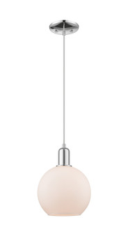 Arcadia One Light Mini Pendant in Polished Chrome (405|716-1P-PC-G121-8)