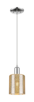 Arcadia One Light Mini Pendant in Polished Chrome (405|716-1P-PC-G116)