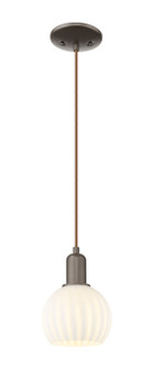 Arcadia One Light Mini Pendant in Oil Rubbed Bronze (405|716-1P-OB-G1217-6WV)