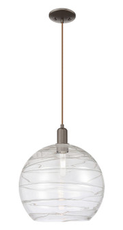 Arcadia One Light Mini Pendant in Oil Rubbed Bronze (405|716-1P-OB-G1213-14CL)