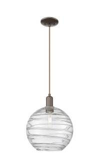 Arcadia One Light Mini Pendant in Oil Rubbed Bronze (405|716-1P-OB-G1213-12CL)