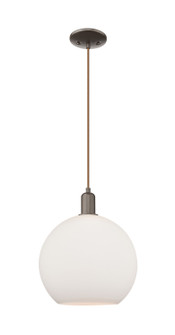 Arcadia One Light Mini Pendant in Oil Rubbed Bronze (405|716-1P-OB-G121-12)