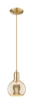 Arcadia One Light Mini Pendant in Champagne Bronze (405|716-1P-CB-G128-6)