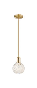 Arcadia One Light Mini Pendant in Champagne Bronze (405|716-1P-CB-G1216-6WM)