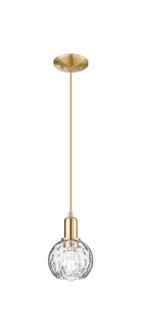 Arcadia One Light Mini Pendant in Champagne Bronze (405|716-1P-CB-G1215-6)