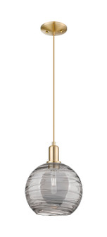 Arcadia One Light Mini Pendant in Champagne Bronze (405|716-1P-CB-G1213-10SM)