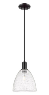 Arcadia One Light Mini Pendant in Matte Black (405|716-1P-BK-GBD-94)