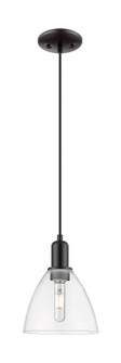 Arcadia One Light Mini Pendant in Matte Black (405|716-1P-BK-GBD-752)