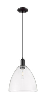Arcadia One Light Mini Pendant in Matte Black (405|716-1P-BK-GBD-122)