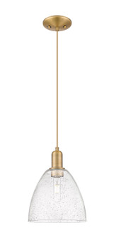 Arcadia One Light Mini Pendant in Brushed Brass (405|716-1P-BB-GBD-94)