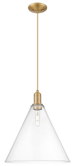 Arcadia One Light Mini Pendant in Brushed Brass (405|716-1P-BB-GBC-162)
