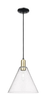 Arcadia One Light Mini Pendant in Black Antique Brass (405|716-1P-BAB-GBC-124)