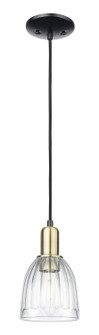 Arcadia One Light Mini Pendant in Black Antique Brass (405|716-1P-BAB-G442)