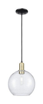 Arcadia One Light Mini Pendant in Black Antique Brass (405|716-1P-BAB-G124-10)