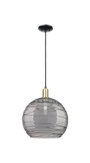 Arcadia One Light Mini Pendant in Black Antique Brass (405|716-1P-BAB-G1213-14SM)