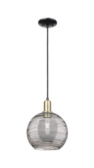 Arcadia One Light Mini Pendant in Black Antique Brass (405|716-1P-BAB-G1213-10SM)