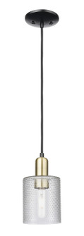 Arcadia One Light Mini Pendant in Black Antique Brass (405|716-1P-BAB-G112)