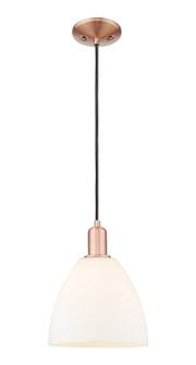 Arcadia One Light Mini Pendant in Antique Copper (405|716-1P-AC-GBD-91)
