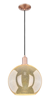 Arcadia One Light Mini Pendant in Antique Copper (405|716-1P-AC-G128-12)