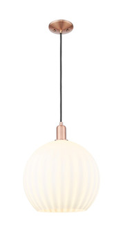 Arcadia One Light Mini Pendant in Antique Copper (405|716-1P-AC-G1217-14WV)
