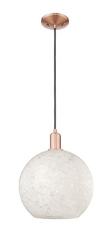 Arcadia One Light Mini Pendant in Antique Copper (405|716-1P-AC-G1216-12WM)