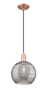 Arcadia One Light Mini Pendant in Antique Copper (405|716-1P-AC-G1213-10CL)