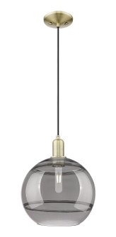 Arcadia One Light Mini Pendant in Antique Brass (405|716-1P-AB-G556-12SM)
