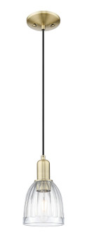 Arcadia One Light Mini Pendant in Antique Brass (405|716-1P-AB-G442)