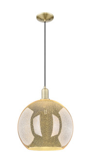 Arcadia One Light Mini Pendant in Antique Brass (405|716-1P-AB-G128-14)