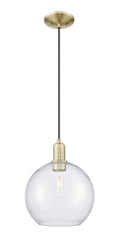 Arcadia One Light Mini Pendant in Antique Brass (405|716-1P-AB-G124-10)