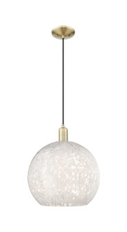 Arcadia One Light Mini Pendant in Antique Brass (405|716-1P-AB-G1216-14WM)