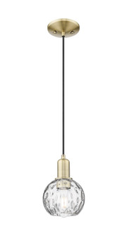 Arcadia One Light Mini Pendant in Antique Brass (405|716-1P-AB-G1215-6)