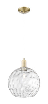 Arcadia One Light Mini Pendant in Antique Brass (405|716-1P-AB-G1215-12)