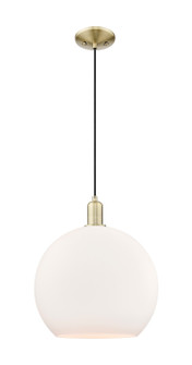 Arcadia One Light Mini Pendant in Antique Brass (405|716-1P-AB-G121-14)