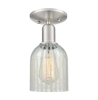Arcadia One Light Semi-Flush Mount in Brushed Satin Nickel (405|716-1C-SN-G2511)