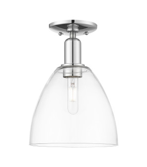 Arcadia One Light Semi-Flush Mount in Polished Chrome (405|716-1C-PC-GBD-92)