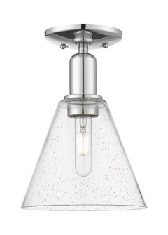 Arcadia One Light Semi-Flush Mount in Polished Chrome (405|716-1C-PC-GBC-84)