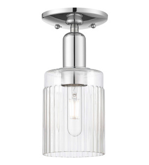 Arcadia One Light Semi-Flush Mount in Polished Chrome (405|716-1C-PC-G342)