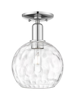 Arcadia One Light Semi-Flush Mount in Polished Chrome (405|716-1C-PC-G1215-8)