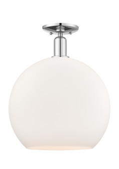 Arcadia One Light Semi-Flush Mount in Polished Chrome (405|716-1C-PC-G121-14)