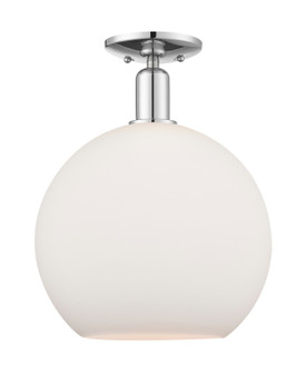 Arcadia One Light Semi-Flush Mount in Polished Chrome (405|716-1C-PC-G121-12)