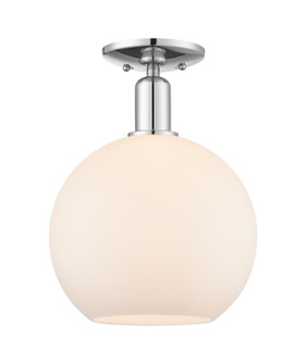 Arcadia One Light Semi-Flush Mount in Polished Chrome (405|716-1C-PC-G121-10)