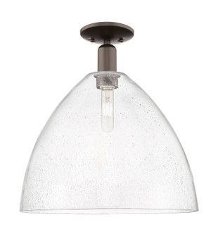 Arcadia One Light Semi-Flush Mount in Oil Rubbed Bronze (405|716-1C-OB-GBD-164)