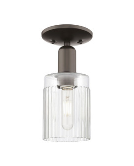 Arcadia One Light Semi-Flush Mount in Oil Rubbed Bronze (405|716-1C-OB-G342)