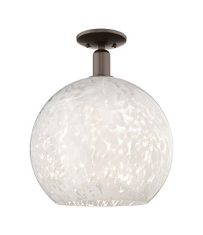 Arcadia One Light Semi-Flush Mount in Oil Rubbed Bronze (405|716-1C-OB-G1216-14WM)