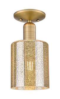 Arcadia One Light Semi-Flush Mount in Brushed Brass (405|716-1C-BB-G116)