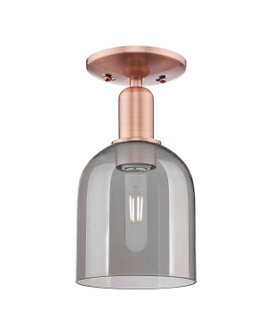 Arcadia One Light Semi-Flush Mount in Antique Copper (405|716-1C-AC-G558-6SM)