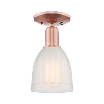 Arcadia One Light Semi-Flush Mount in Antique Copper (405|716-1C-AC-G441)